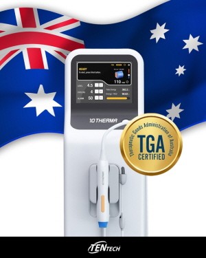 텐텍, 고주파 리프팅 장비 '텐써마' 호주 TGA 인증 획득 - 뉴스 썸네일 이미지